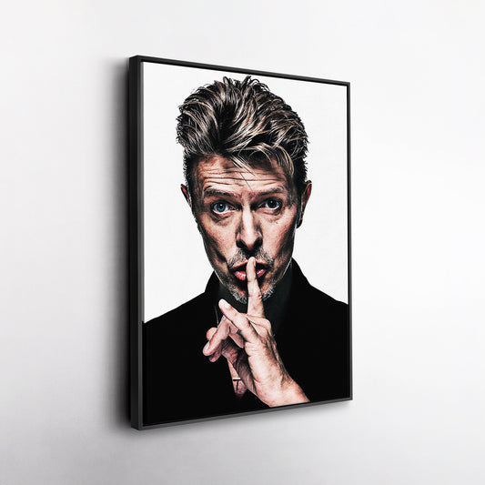 David Bowie Canvas – Rock Star Wall Art for Home Decor