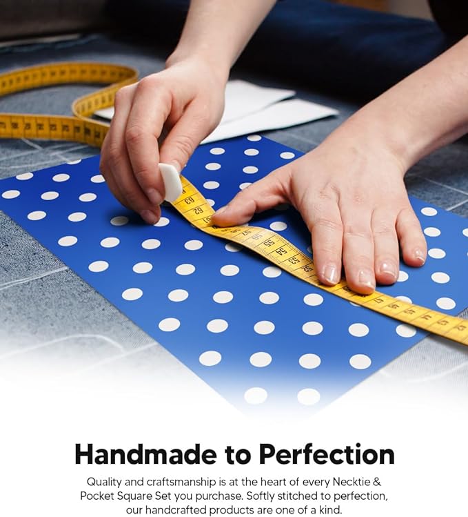 Vittorio Farina Men's Polka Dot Satin Necktie & Pocket Square