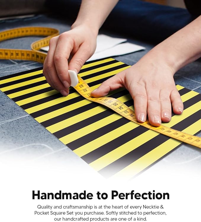 Vittorio Farina Men's Striped Satin Necktie & Pocket Square