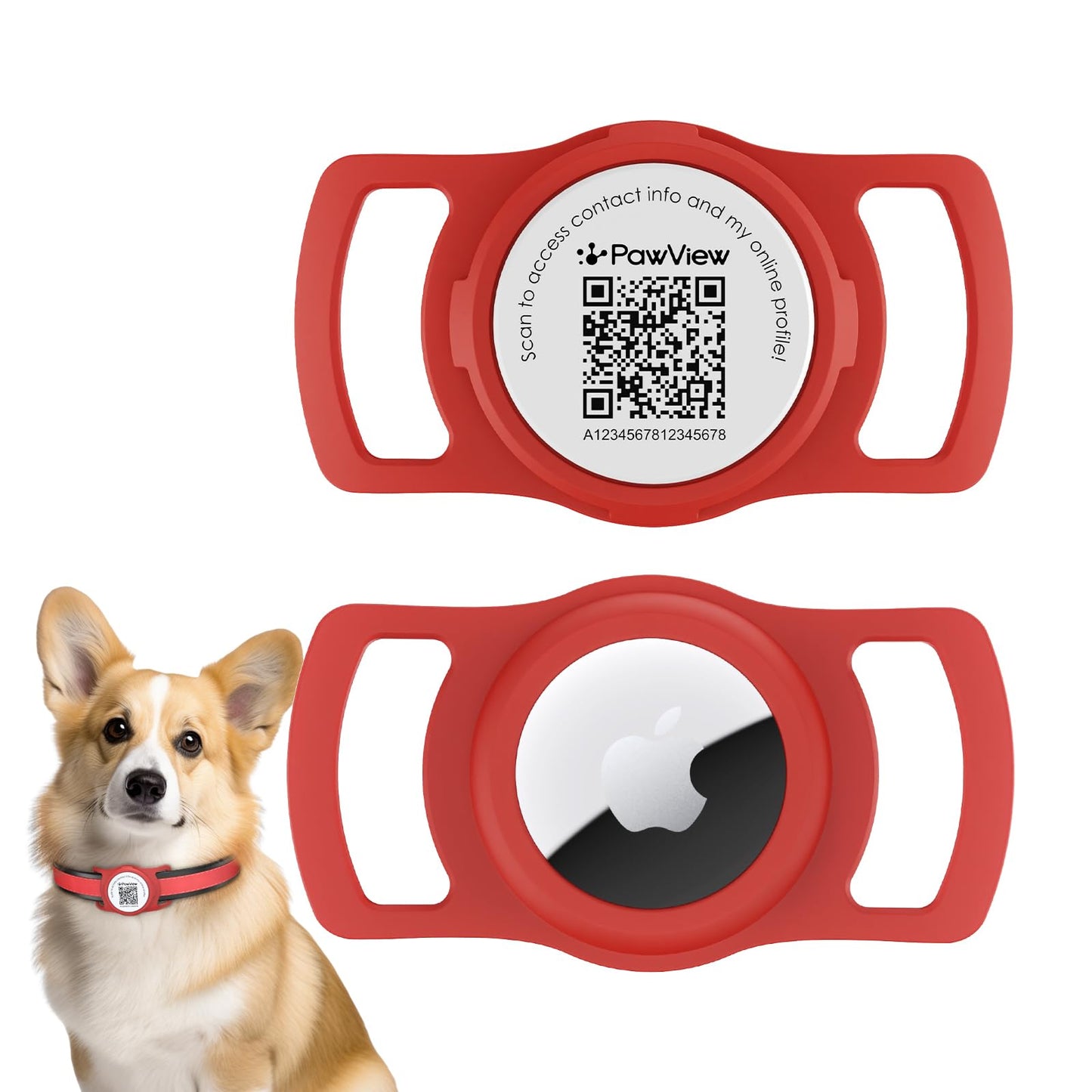 AirTag Dog Collar Holder (Holder only) - Premium AirTag Dog Collar Holder from Concordia Style Boutique - Just $11.98! Shop now at Concordia Style Boutique