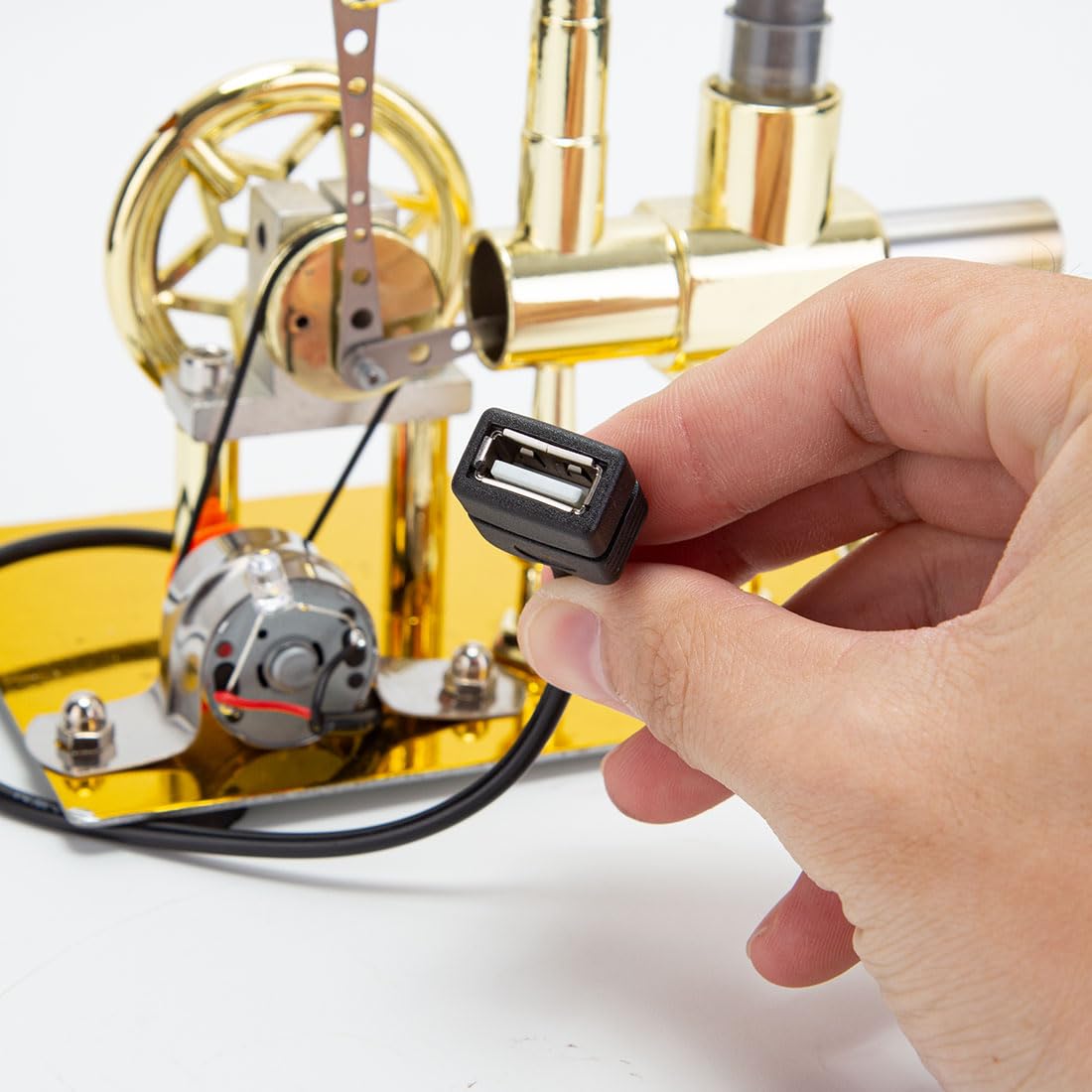 Experience the Fascinating World of Mechanical Engineering with the Hot Air Stirling Engine Model - Concordia Style Boutique