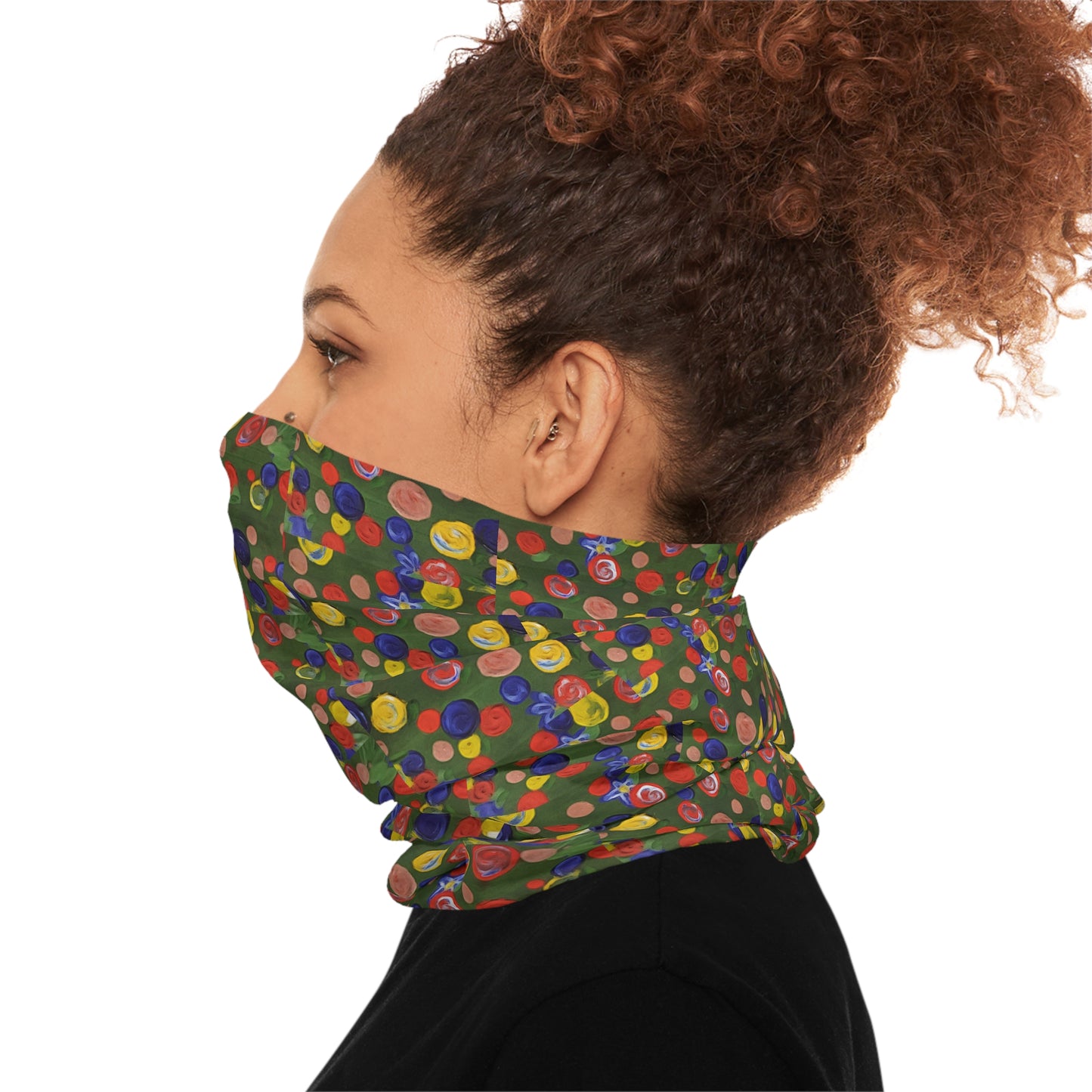 Lightweight Neck Gaiter - "Blobs" - Premium Neck Gaiter from Concordia Style Boutique - Just $18.76! Shop now at Concordia Style Boutique