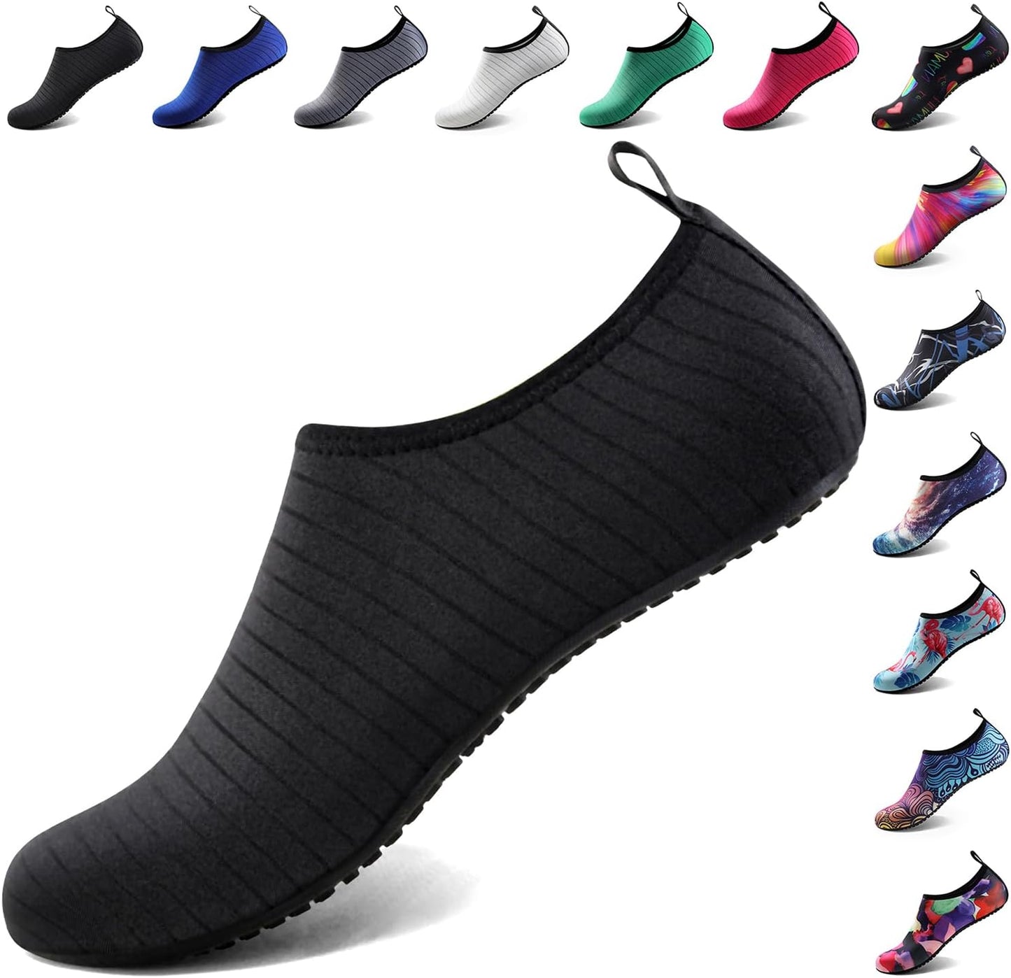 Water Shoes for Women Men Quick-Dry Aqua Socks Swim Beach Barefoot Yoga Exercise Wear Sport Accessories Pool Camping Must Haves Adult Youth Size - Premium Water Shoes from Concordia Style Boutique - Just $15.52! Shop now at Concordia Style Boutique