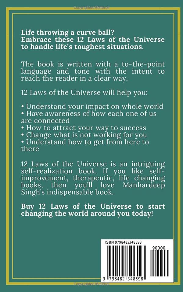 12 Laws of the Universe - Premium book from Concordia Style Boutique - Just $15.49! Shop now at Concordia Style Boutique