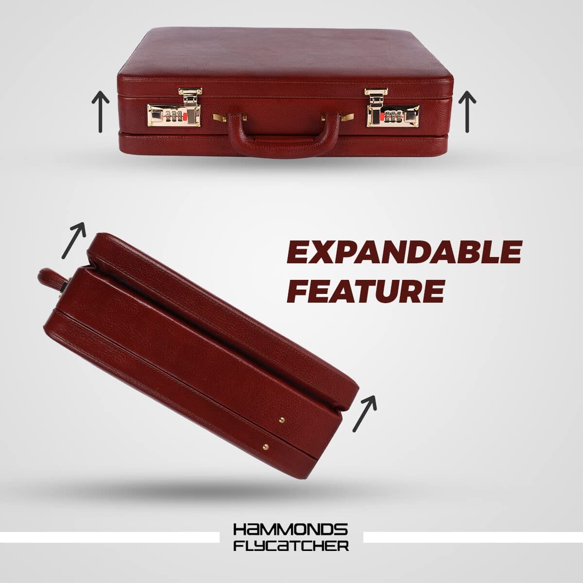Expandable Office Suitcase Briefcase - Concordia Style Boutique