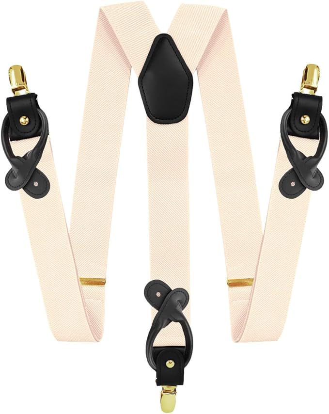 Vittorio Farina Men's Convertible Suspender in Gift Box: 70% Polyester & 30% Elastomer - Concordia Style Boutique
