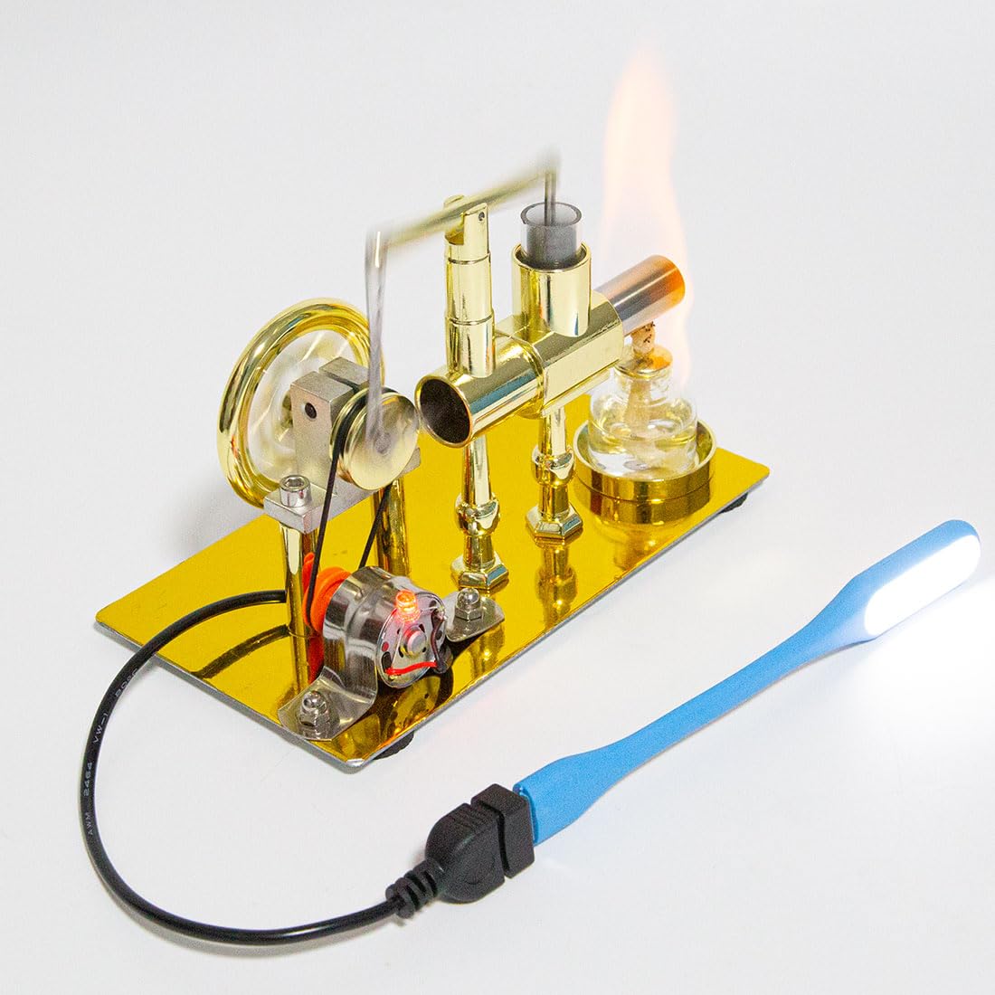 Experience the Fascinating World of Mechanical Engineering with the Hot Air Stirling Engine Model - Concordia Style Boutique