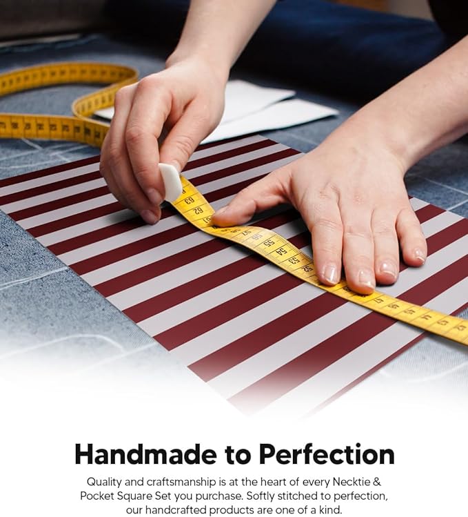 Vittorio Farina Men's Striped Satin Necktie & Pocket Square