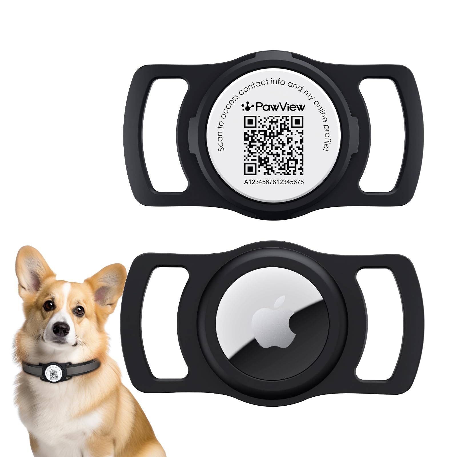 AirTag Dog Collar Holder (Holder only) - Premium AirTag Dog Collar Holder from Concordia Style Boutique - Just $11.98! Shop now at Concordia Style Boutique