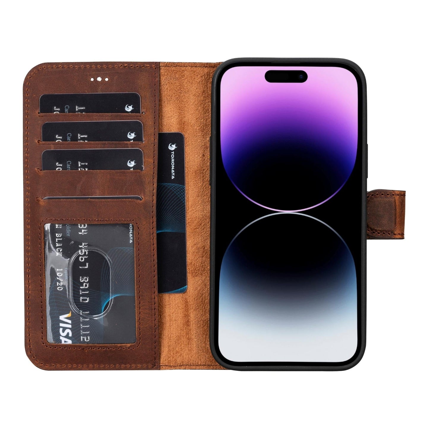 Casper iPhone 14 Series Detachable Leather Wallet Case - Concordia Style Boutique