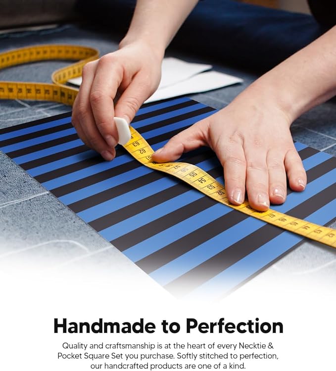 Vittorio Farina Men's Striped Satin Necktie & Pocket Square