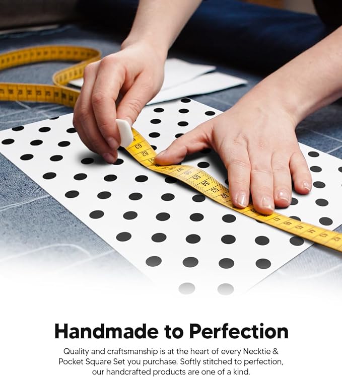 Vittorio Farina Men's Polka Dot Satin Necktie & Pocket Square