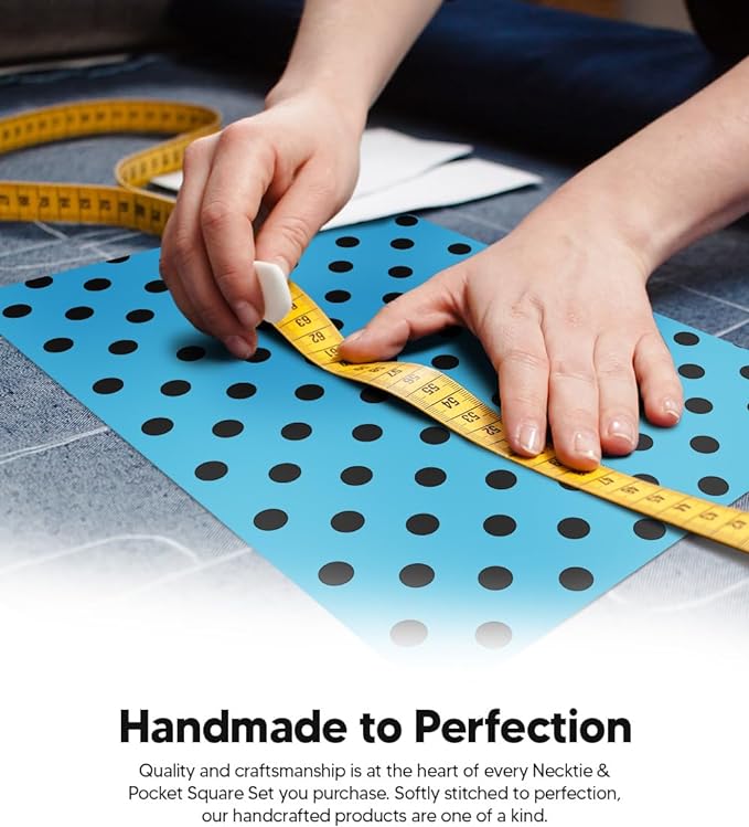 Vittorio Farina Men's Polka Dot Satin Necktie & Pocket Square