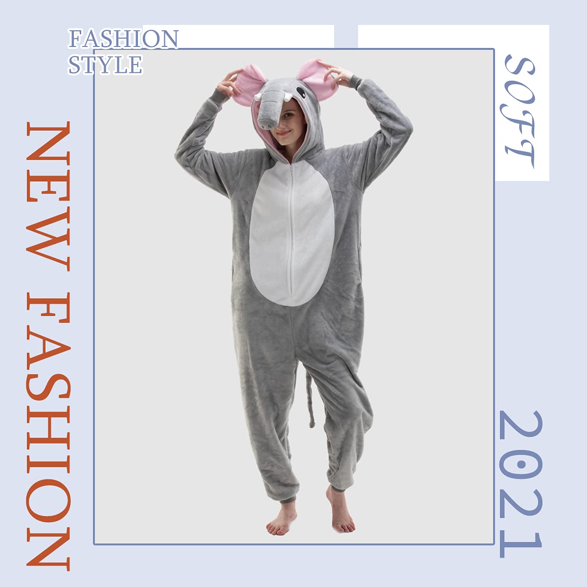 Snug Fit Unisex Adult Onesie Pajamas/Costume (COSUSKET ) - Premium Onesie from Concordia Style Boutique - Just $65.98! Shop now at Concordia Style Boutique