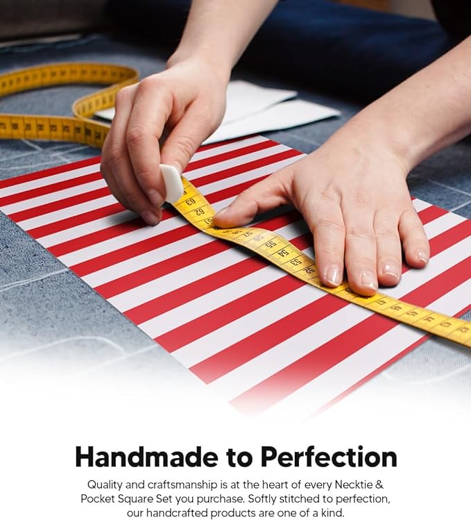 Vittorio Farina Men's Striped Satin Necktie & Pocket Square