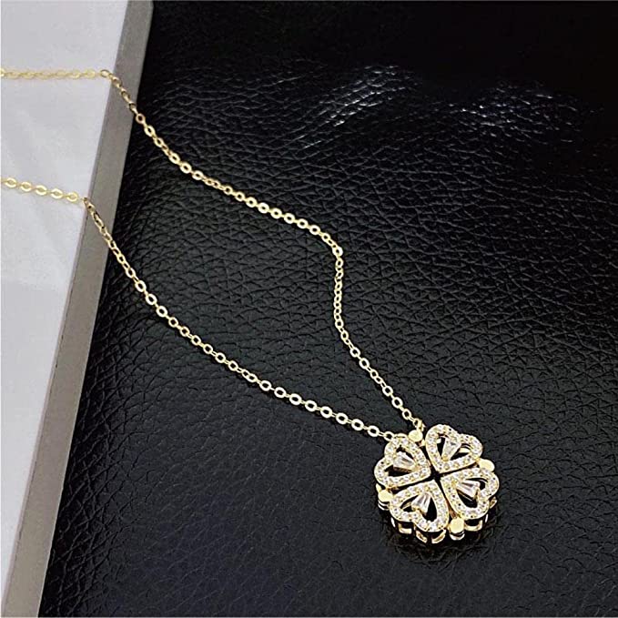 FOUR-WAY HEART NECKLACE - Concordia Style Boutique