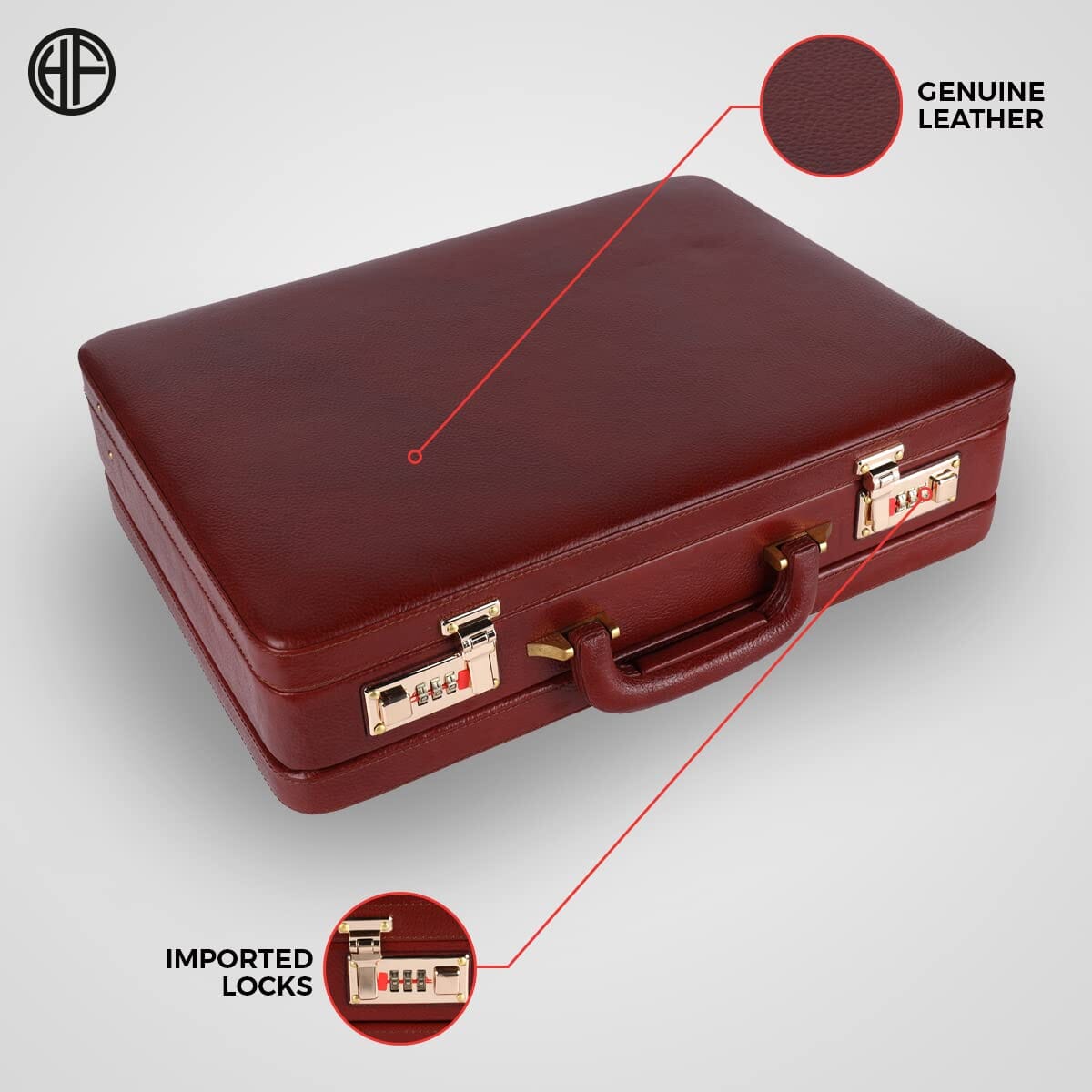 Expandable Office Suitcase Briefcase - Concordia Style Boutique