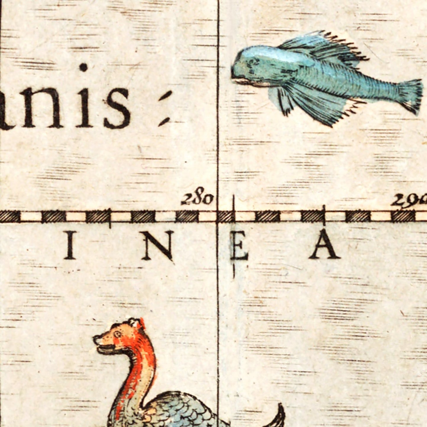 Vintage Map of America 1623 - Concordia Style Boutique