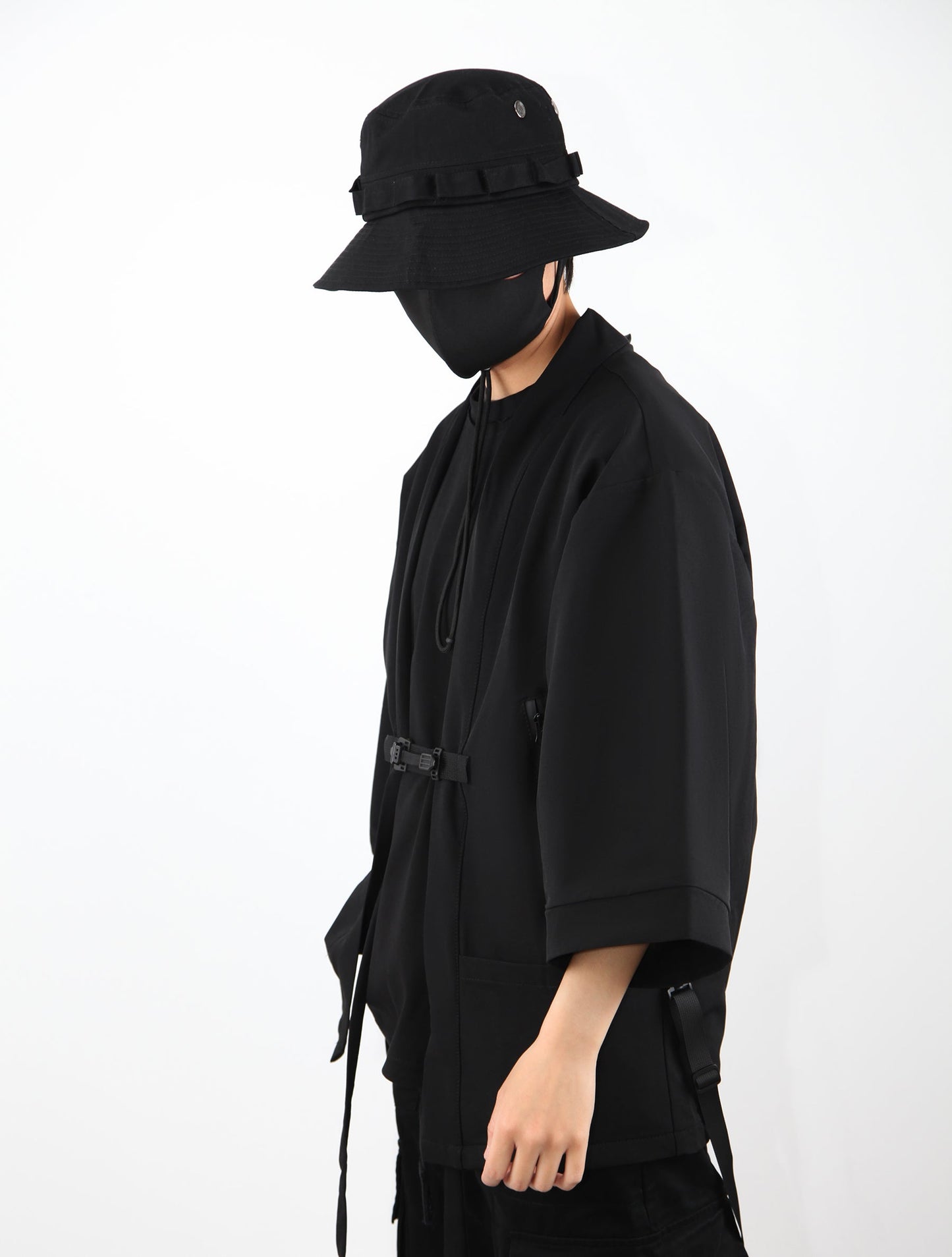 YET1 Shadow Samurai Kimono - Concordia Style Boutique