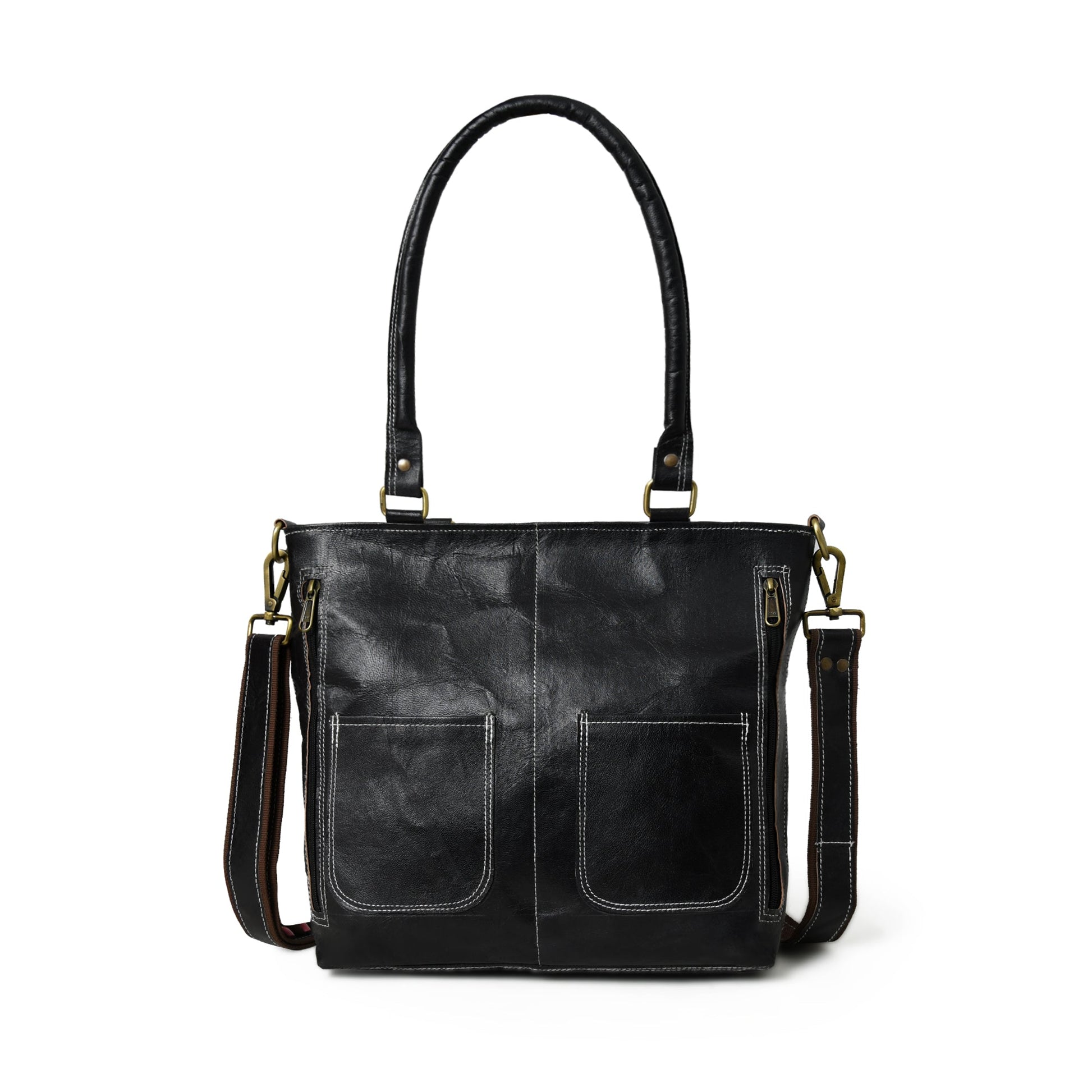 Black Terry Tote - Concordia Style Boutique