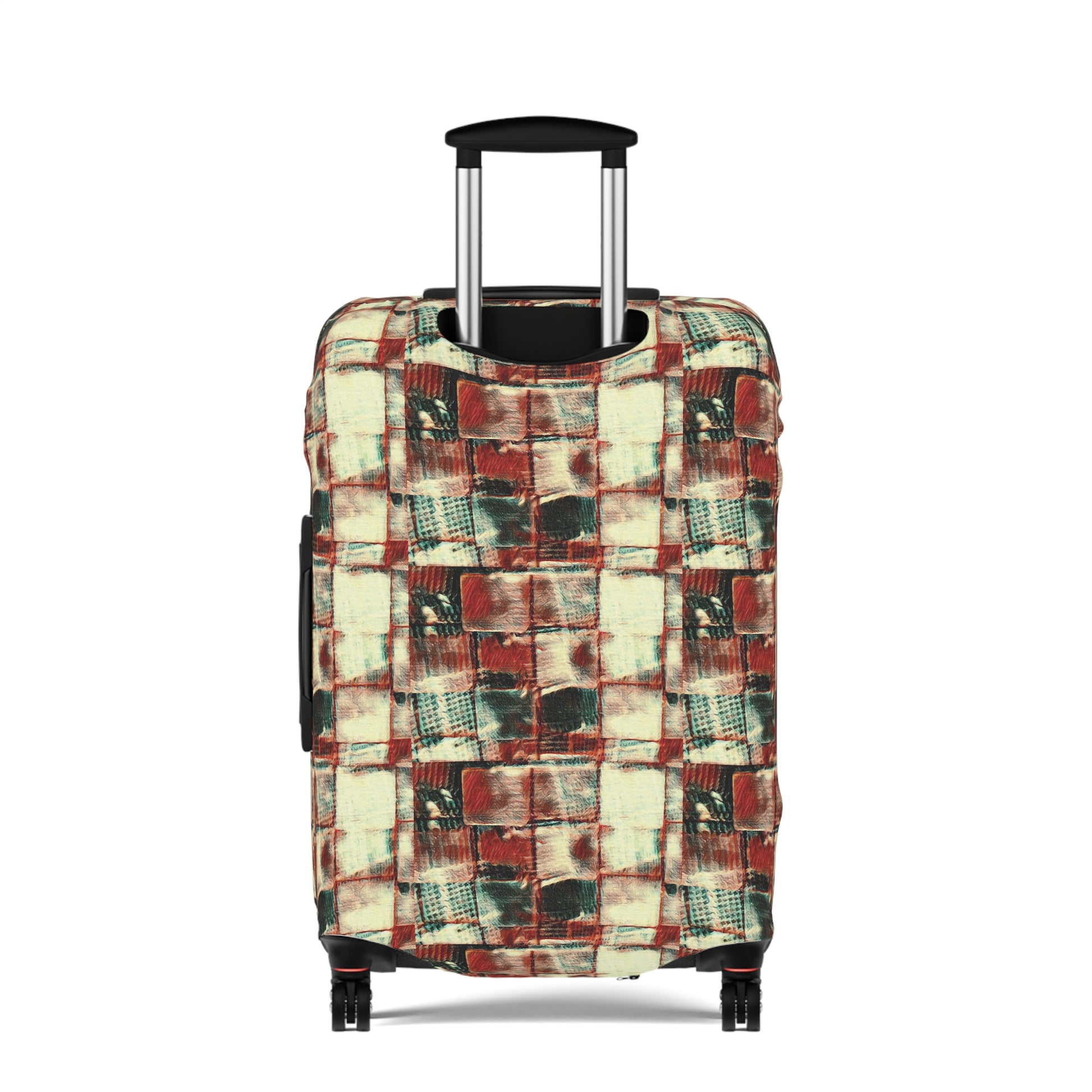 Luggage Cover - "Square Dance" - Premium Luggage Cover from Concordia Style Boutique - Just $31.25! Shop now at Concordia Style Boutique