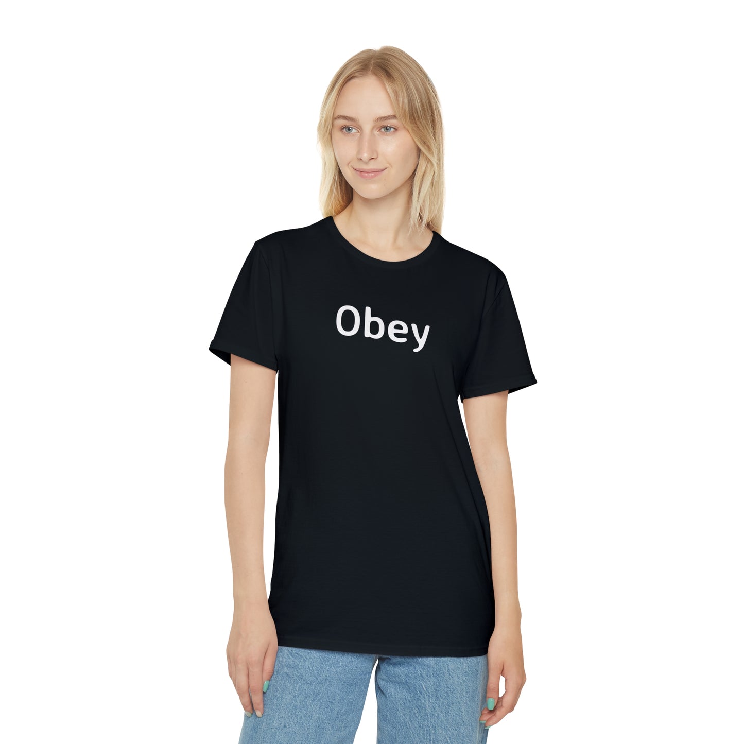 Obey - Unisex Iconic T-Shirt - Premium T-Shirt from Printify - Just $22.06! Shop now at Concordia Style Boutique