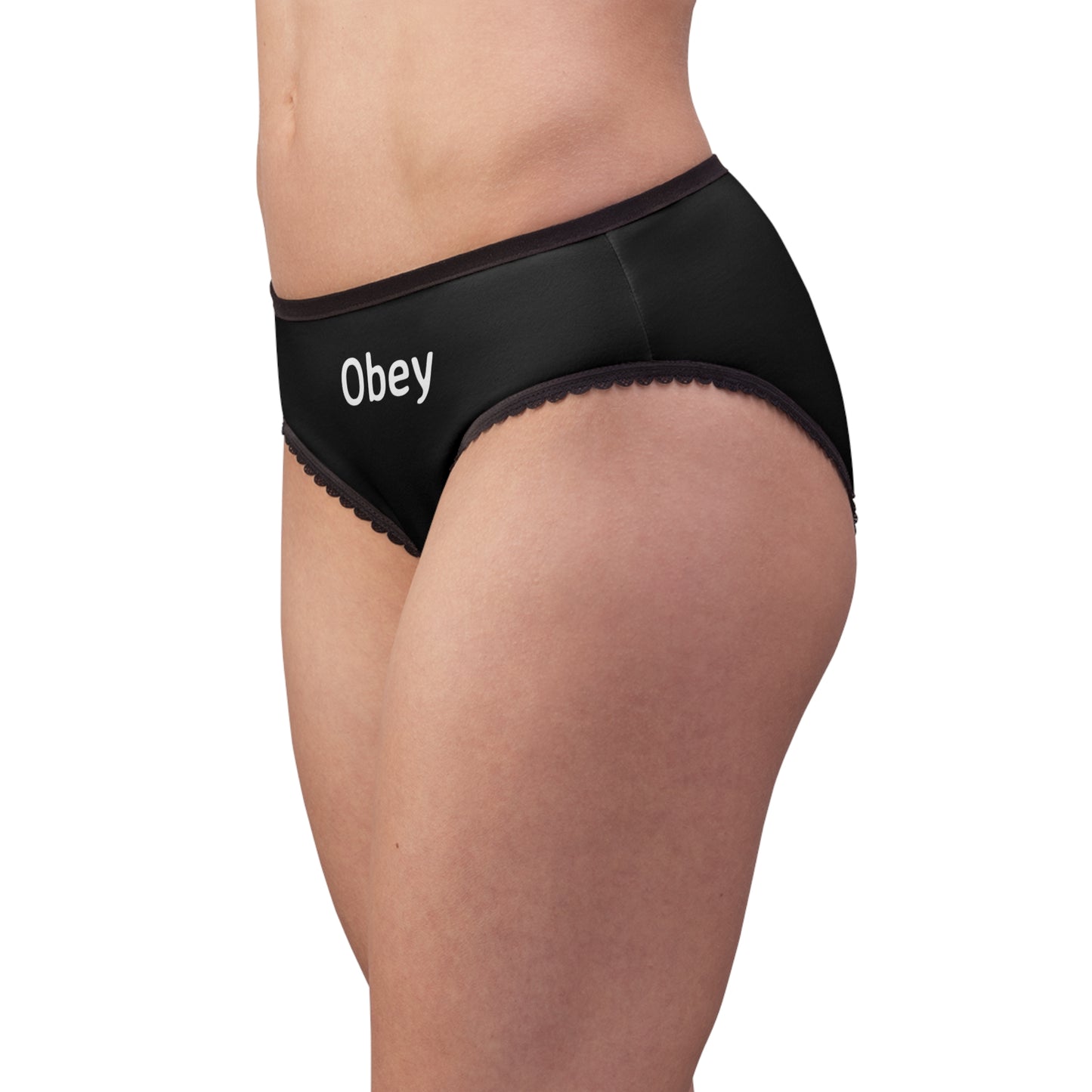 Women's Briefs - "Obey" - Premium underwear from Concordia Style Boutique - Just $33.85! Shop now at Concordia Style Boutique