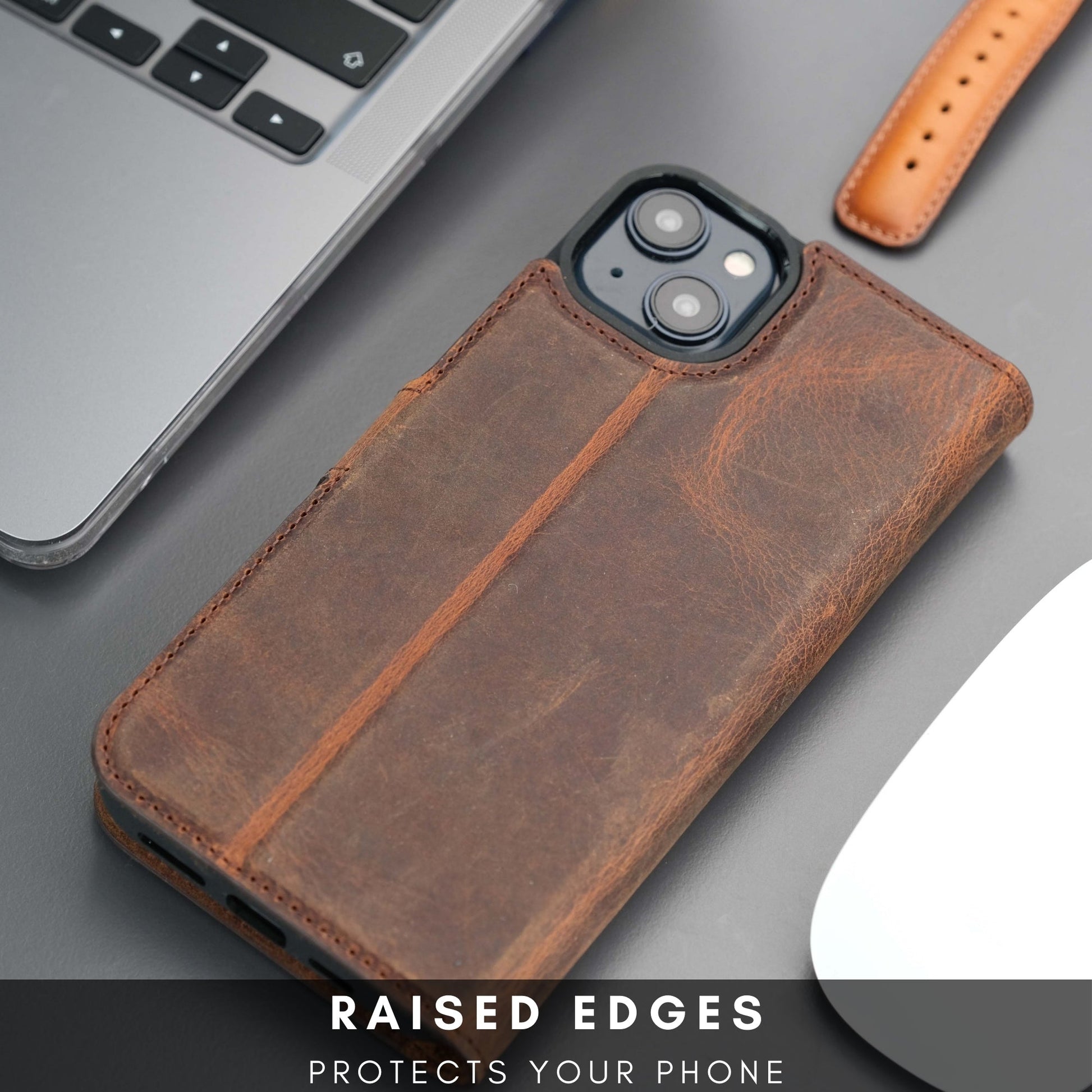 Casper iPhone 16 Plus Wallet Case Leather MagSafe - Concordia Style Boutique