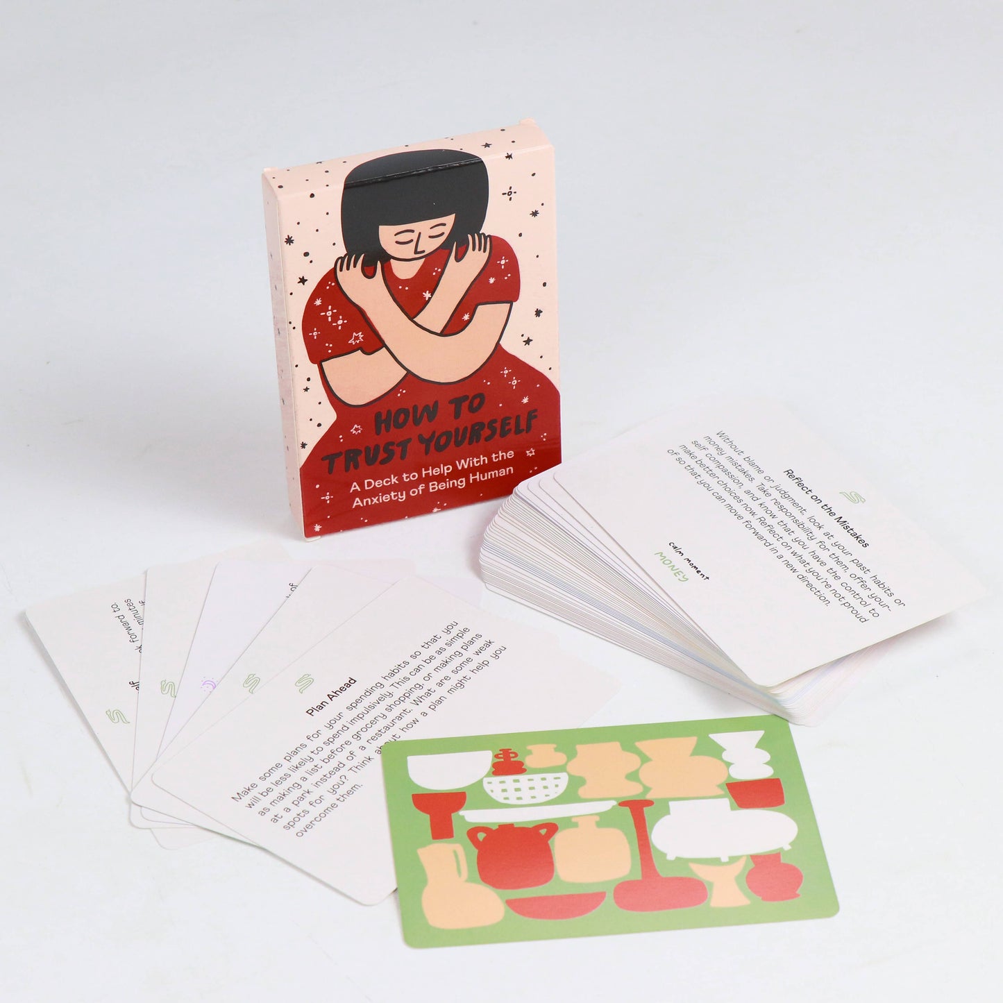 How to Trust Yourself Self Care Cards for Anxiety
