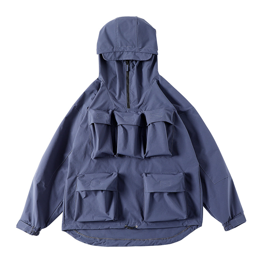 HiJ11 Multi Pockets Industrial Jacket - Concordia Style Boutique