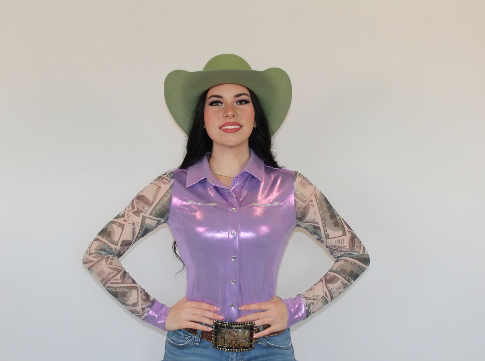 All In Pearl Snap Rodeo Shirt - Concordia Style Boutique