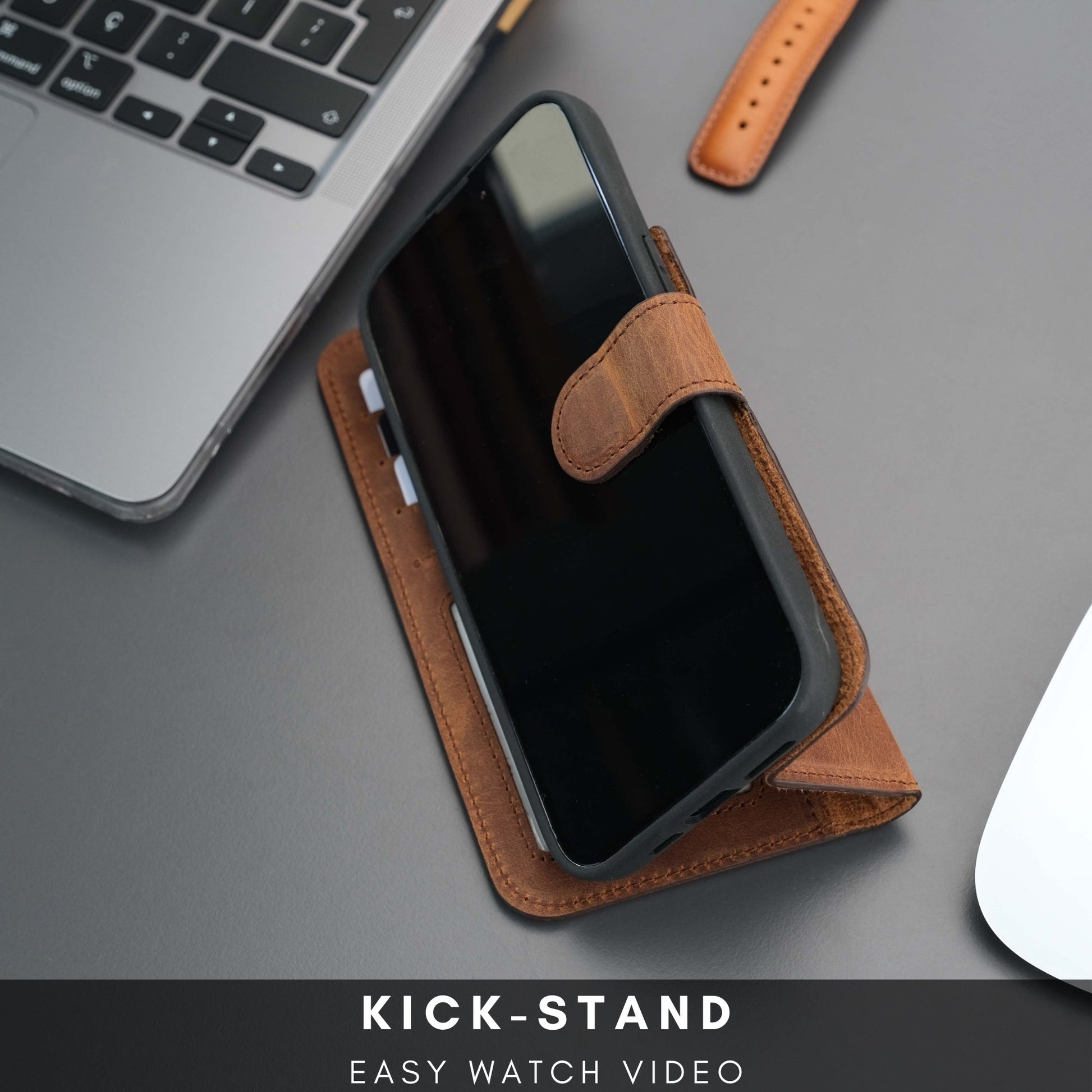 Casper Leather iPhone 14 Pro Max Wallet Case | MagSafe - Concordia Style Boutique