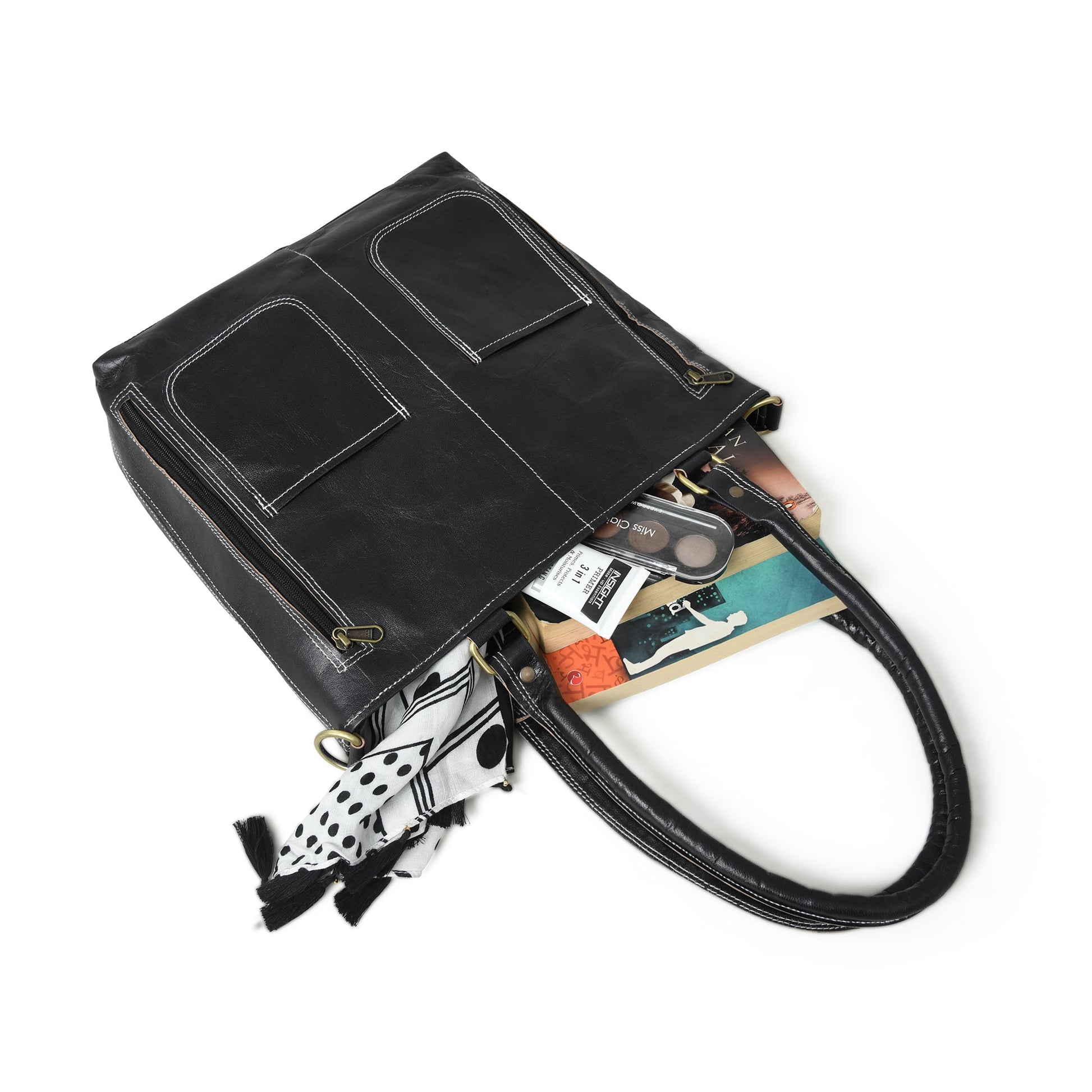 Black Terry Tote - Concordia Style Boutique