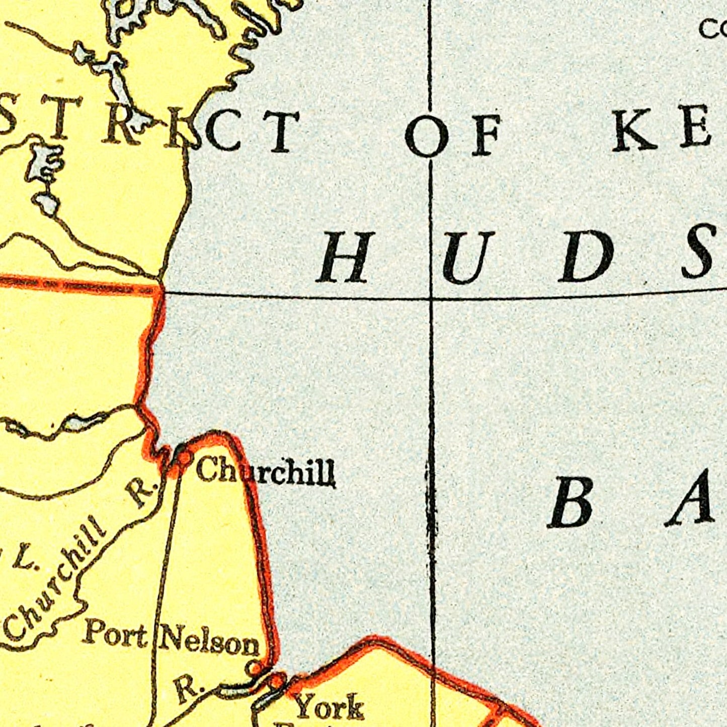 Vintage Map of Canada 1943 - Concordia Style Boutique