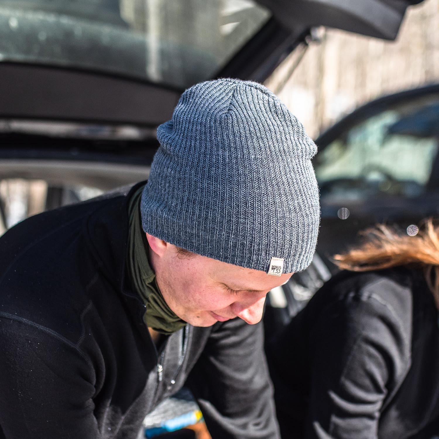 Midweight - Everyday Rib Knit Beanie 100% Merino Wool - Concordia Style Boutique