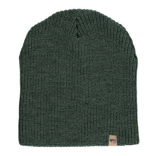 Midweight - Everyday Rib Knit Beanie 100% Merino Wool - Concordia Style Boutique