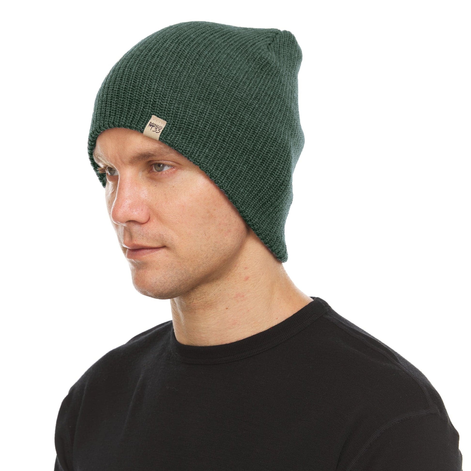 Midweight - Everyday Rib Knit Beanie 100% Merino Wool - Concordia Style Boutique