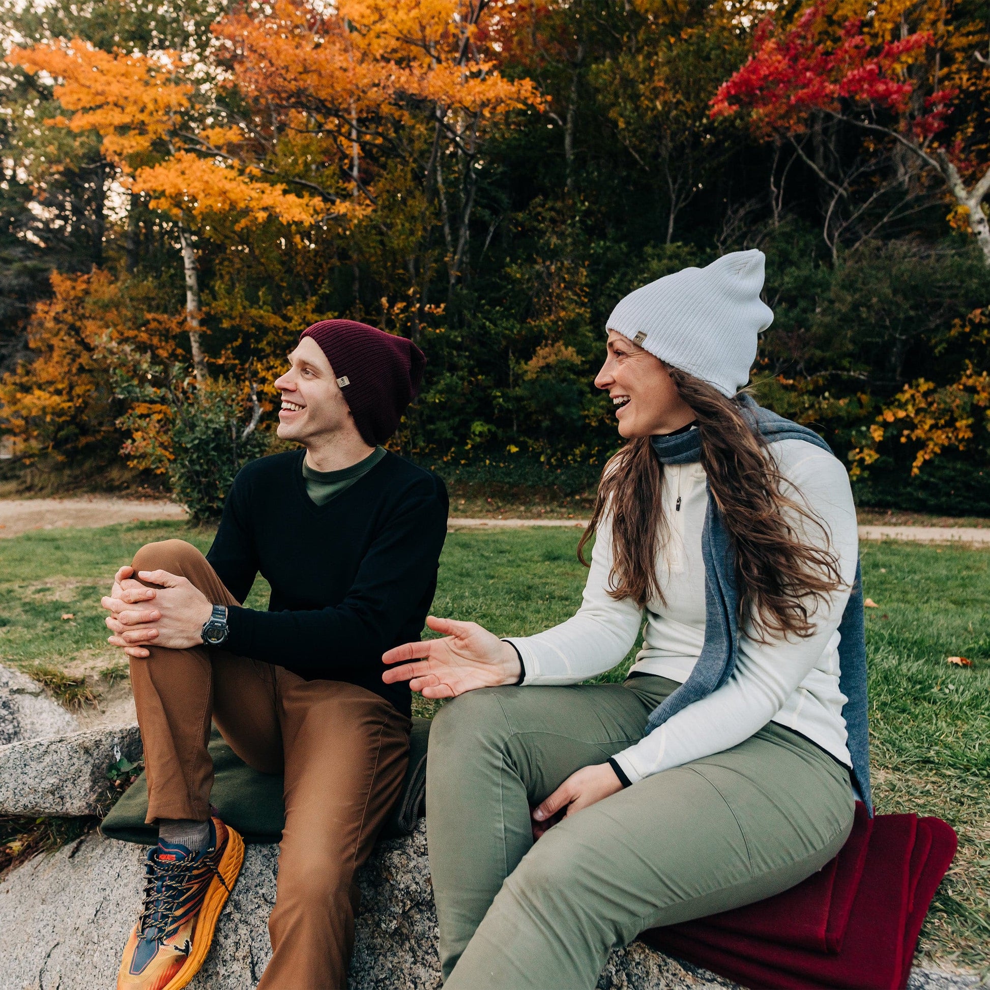 Midweight - Everyday Rib Knit Beanie 100% Merino Wool - Concordia Style Boutique