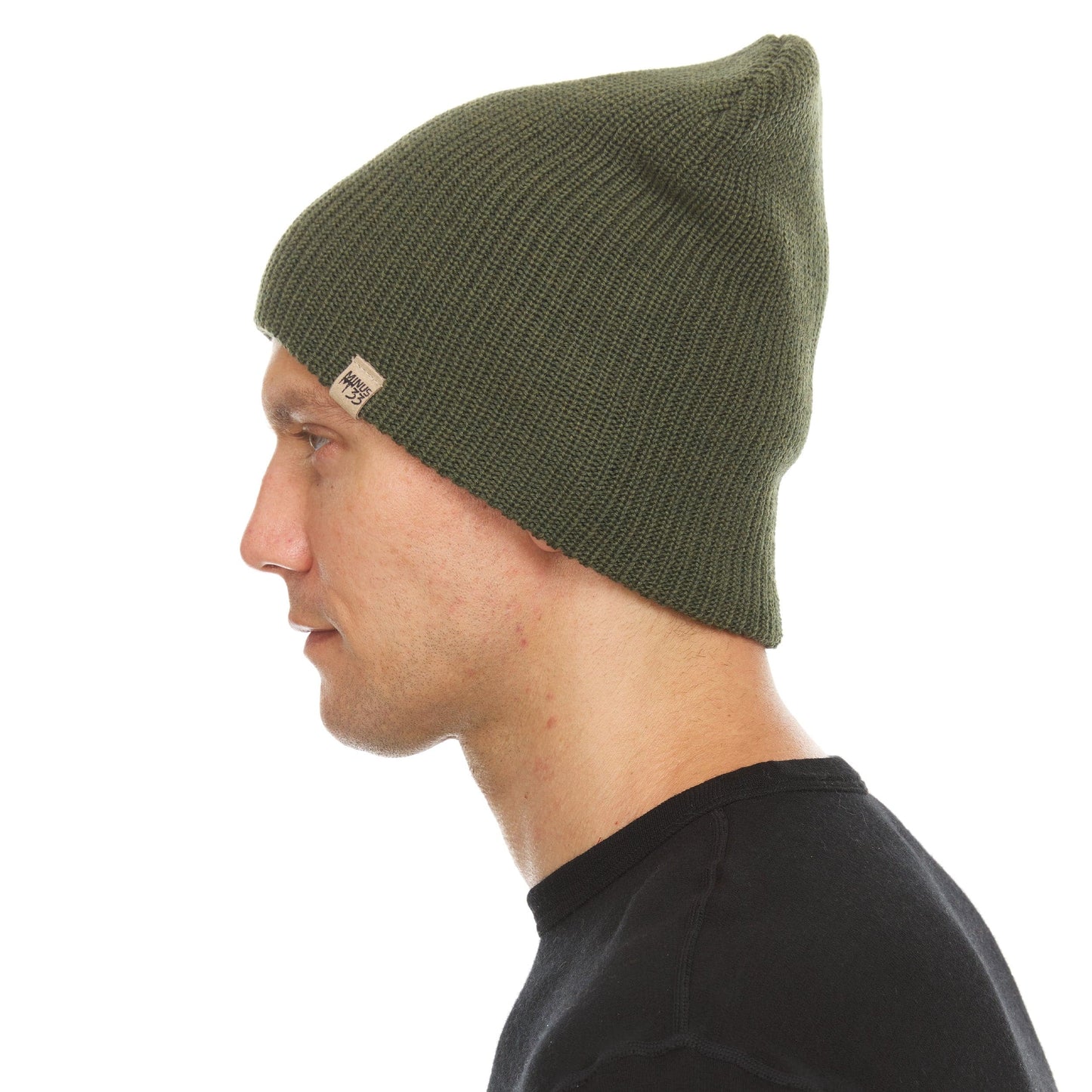 Midweight - Everyday Rib Knit Beanie 100% Merino Wool - Concordia Style Boutique