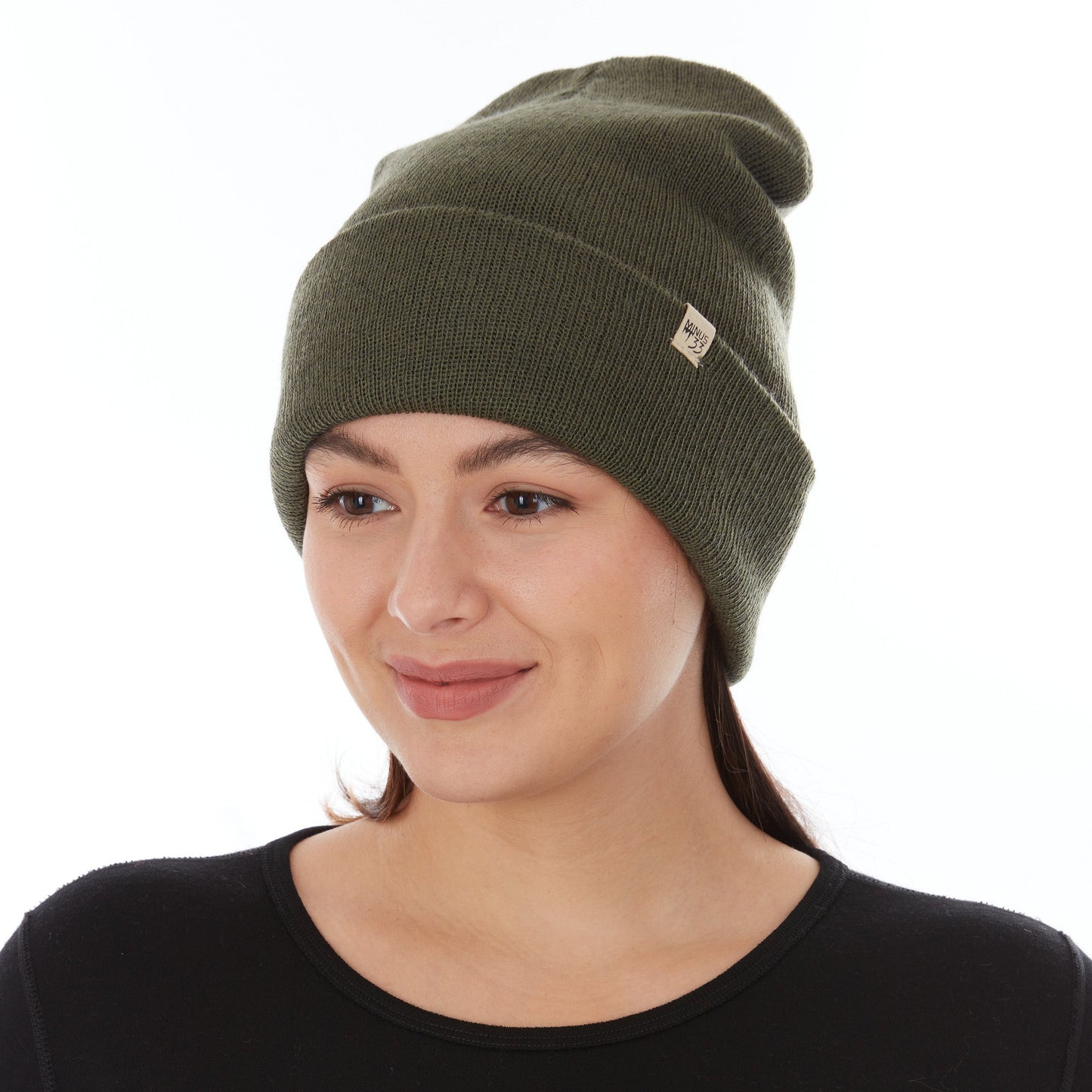 Midweight - Everyday Knit Cuff Beanie 100% Merino Wool - Concordia Style Boutique