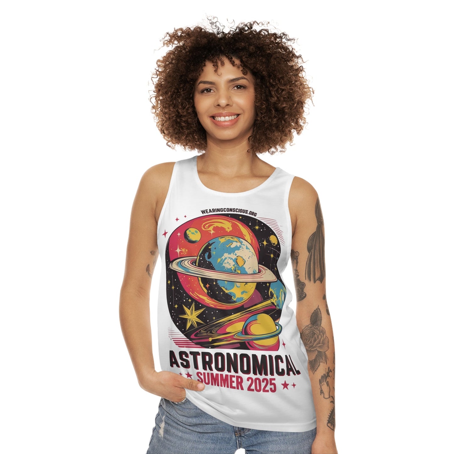 Astronomical Summer Unisex Fit Tank Top