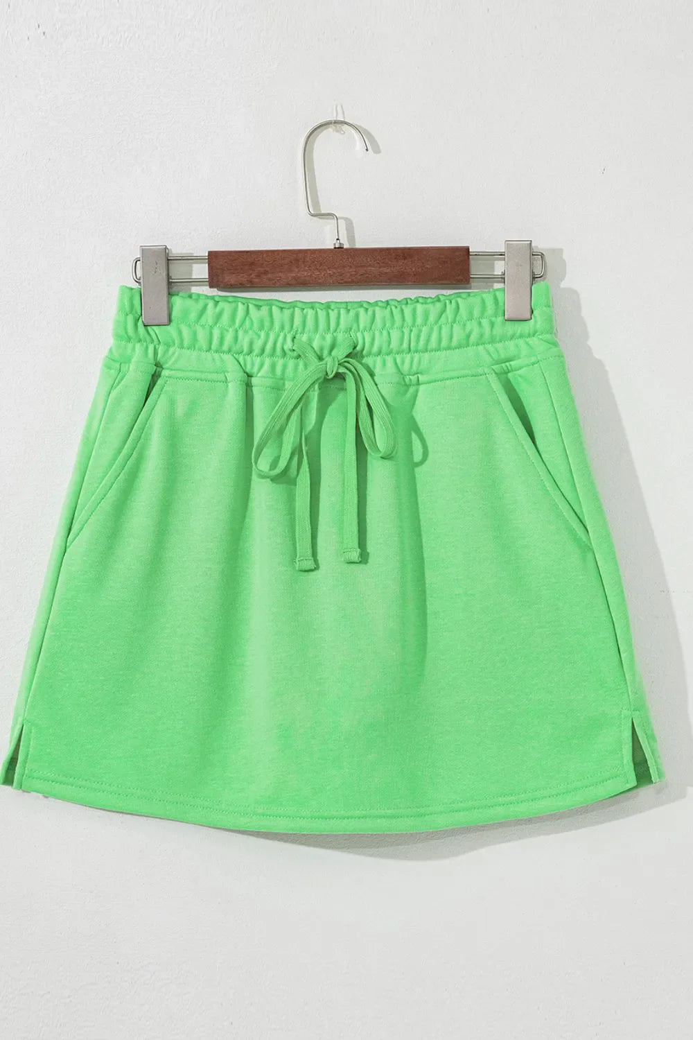 Drawstring Solid Mini Skort - Concordia Style Boutique