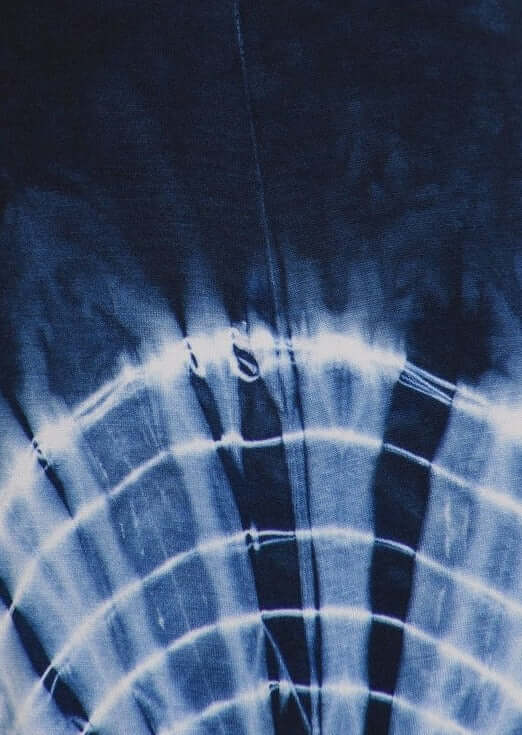 Nautical Navy Tie Dye Palazzo Pants Made in USA - Concordia Style Boutique