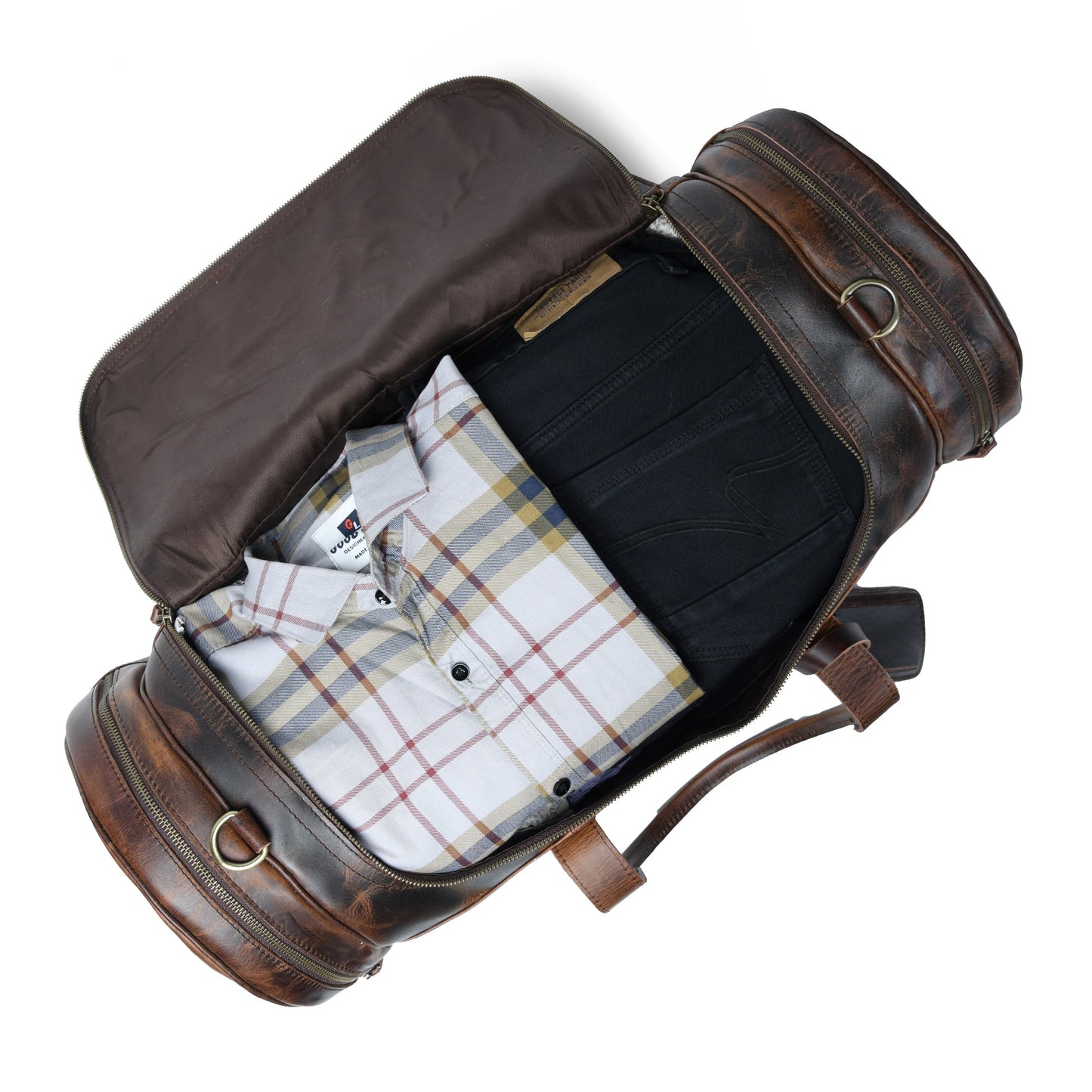 Textured Carter Duffel - Concordia Style Boutique