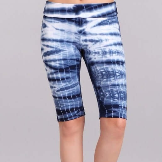 Ladies Longer Length Biker Shorts Made in USA - Concordia Style Boutique