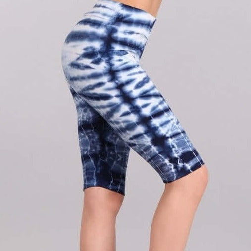 Ladies Longer Length Biker Shorts Made in USA - Concordia Style Boutique