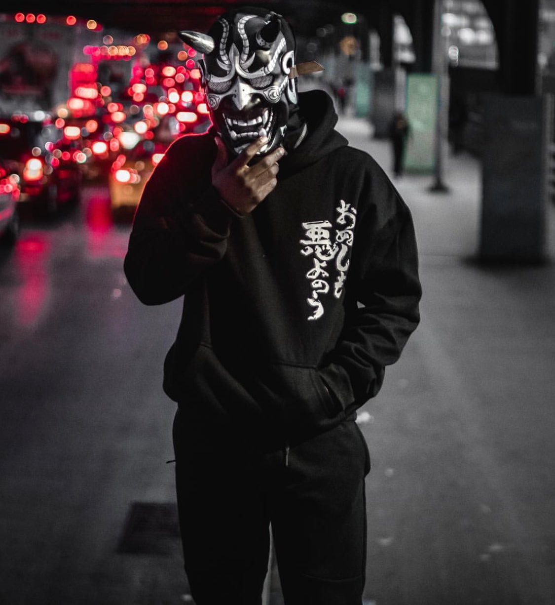 YEH3 Japanese Demon Hoodie - Concordia Style Boutique