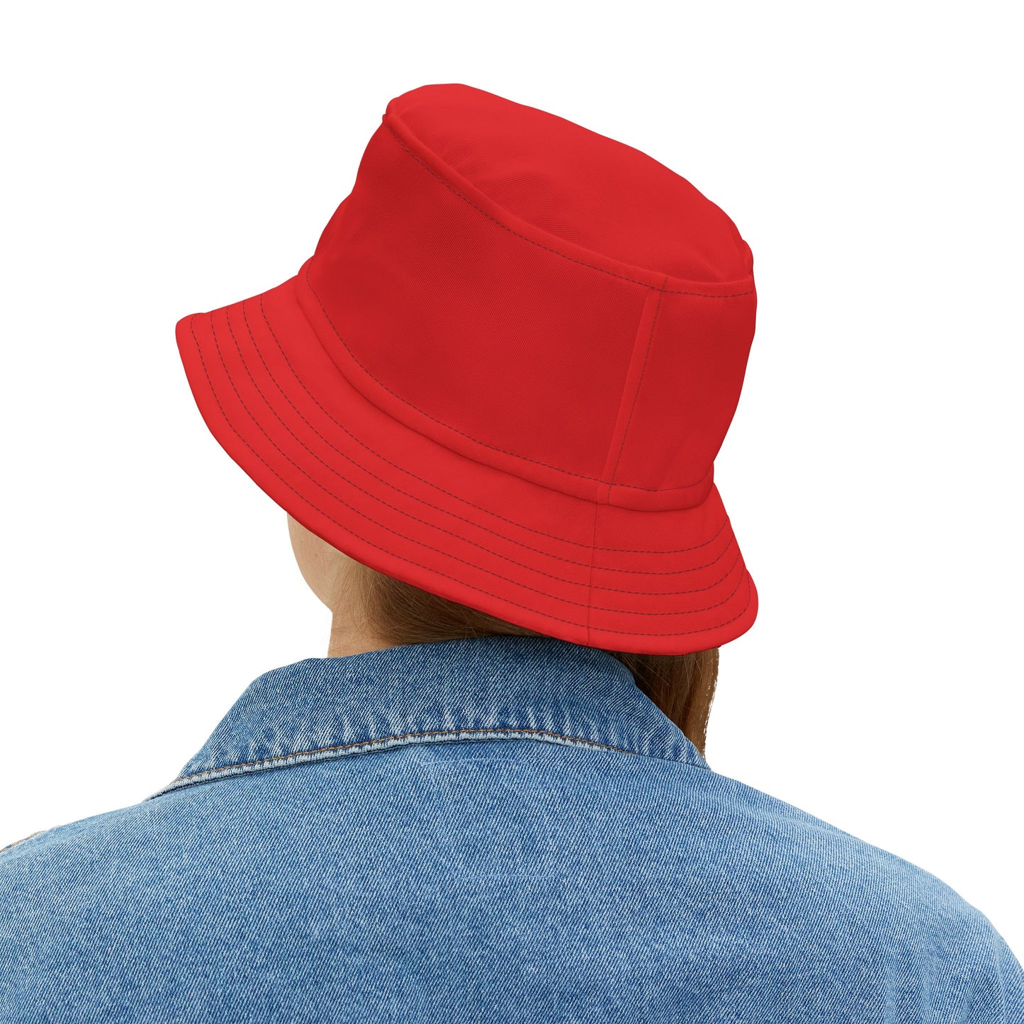 "They Not Like Us" - Bucket Hat (Red) - Premium Hats from Concordia Style Boutique - Just $27.84! Shop now at Concordia Style Boutique