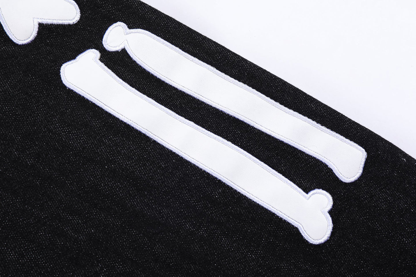 Crying Skeleton Denim Jacket - Concordia Style Boutique