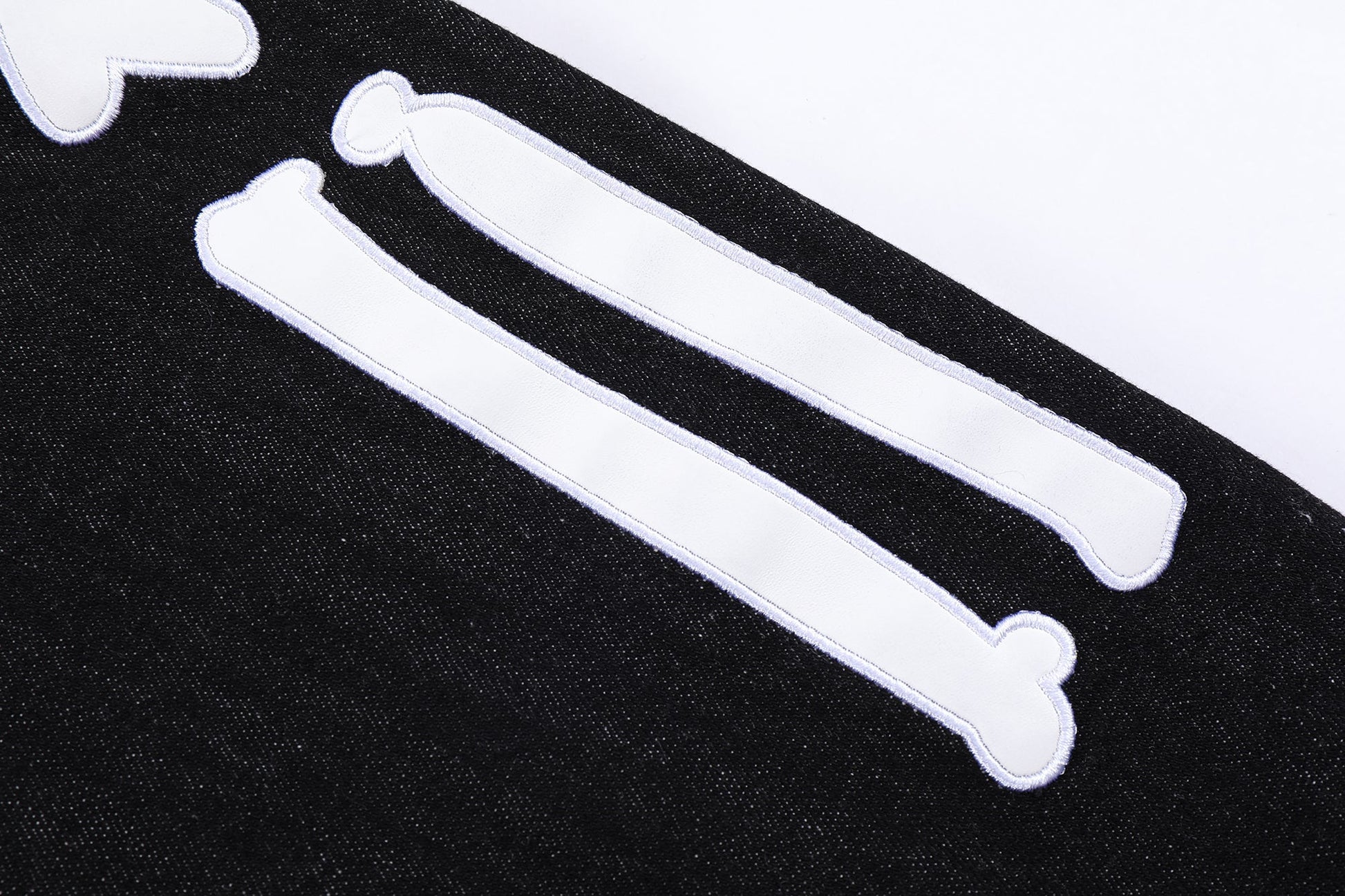 Crying Skeleton Denim Jacket - Concordia Style Boutique